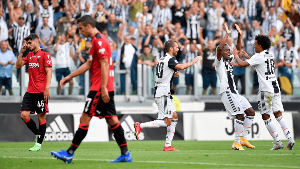 La Juventus regala un poker a Spalletti, Pisa travolto 4-0
