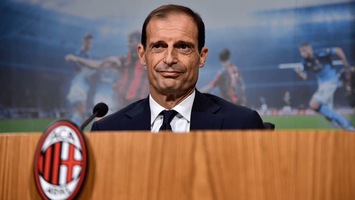 Allegri, il mio obiettivo è rimanere al Milan il più a lungo possibile