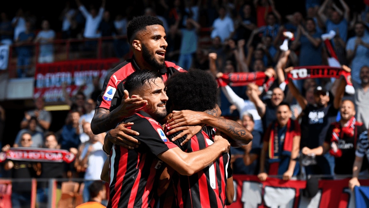 Il Milan si rialza, vince a Genova e torna terzo
