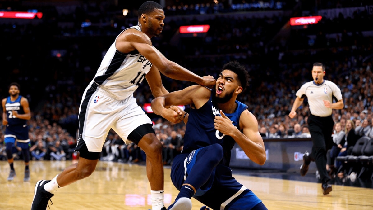 Playoff Nba, follia Wembanyama a Minneapolis: rifila una gomitata a Reid, viene espulso e provoca i tifosi!
