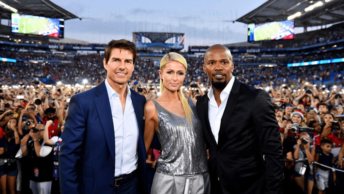 Tom Cruise, Paris Hilton, Jamie Foxx: Hollywood va allo stadio per la nazionale Usa