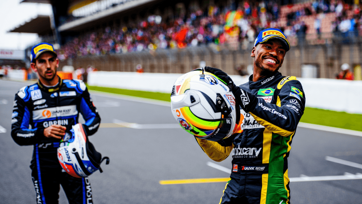 F2, Camara vince la Feature Race a Barcellona. Minì 3° dopo la penalità a Tsolov
