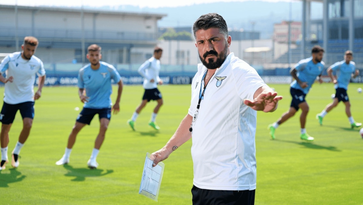 Lazio in ritiro da lunedì, domani la presentazione di Gattuso