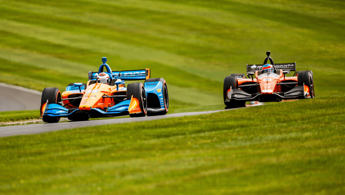 Mid Ohio, doppietta McLaren: vince O'Ward su Lundgaard, Palou sempre leader
